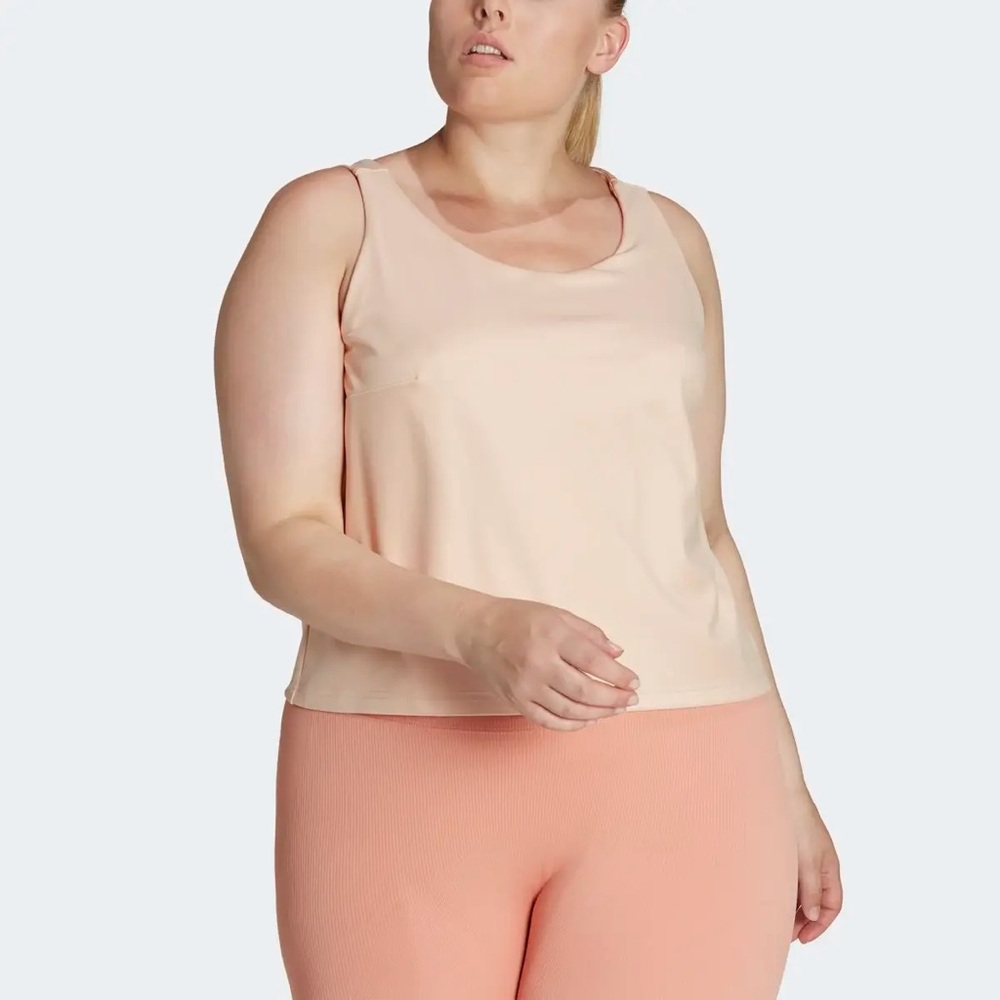 Adidas X 11 Honore Women’s Plus Size Training Nude Tank Top Size 1X NWT